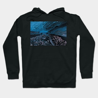 Flaajokull Ice cave in Iceland Hoodie